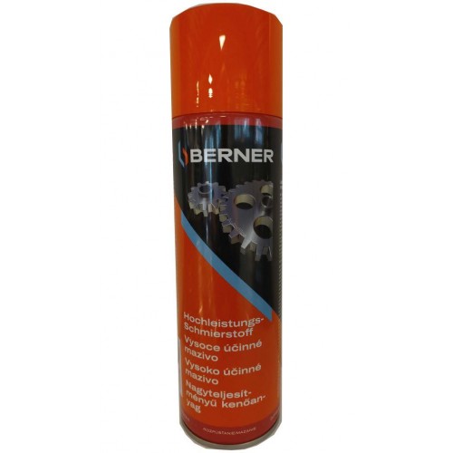 Berner nagyteljesítményű kenőzsír spray 500ml
