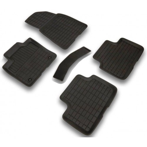 Volvo EC40 gumiszőnyeg 2024-től, 5db-os gyári gumiszőnyeg, KIVÉVE:Plug-in hibrid/Twin Engine