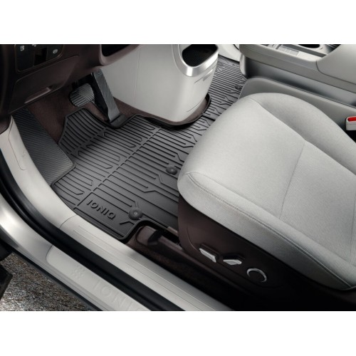 Hyundai Ioniq 9 gumiszőnyeg 2025-től, gyári gumiszőnyeg. Csak első sor.